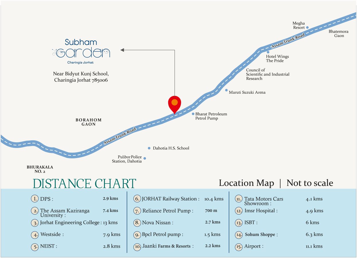 Subham Garden Floor plan